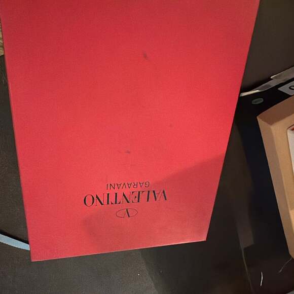 Valentino Donna thong Sandal leather strappy Donna sand beige color size 35 NEW - Picture 10 of 11